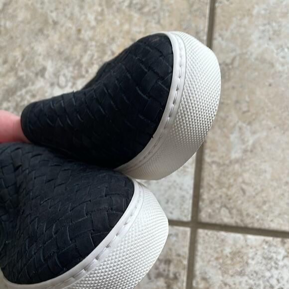 M. GEMI The Cerchio Slip on Sneaker Black Nubuck - Picture 10 of 14